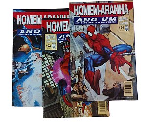 HOMEN-ARANHA ANO UM -  Mini série em 03 partes - Ed Abril