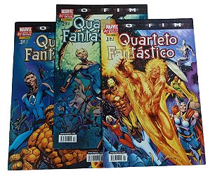 QUARTETO FANTASTICO - O FIM - mini série em 3 partes - Ed Panini