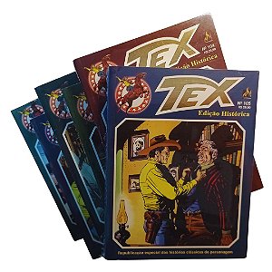 TEX EDIÇÃO HISTÓRICA Nºs 100,101,102,103,104 e 105 - MYTHOS EDITORA