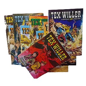 TEX WILLER Nº 01 AO 10 ( AS DEZ PRIMEIRAS DA SÉRIE ) - MYTHOS EDITORA