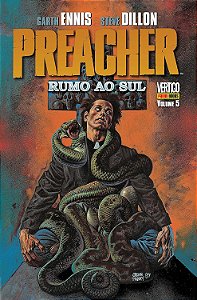 Preacher - Rumo ao Sul - Volume 5  Capa dura - Ed Panini