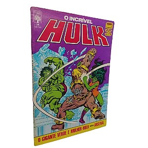 O INCRIVEL HULK Nº 34 - ANO 1986 - ED ABRIL