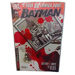 Gibis com brinde chaveiro - BATMAN n° 70 - ed Panini