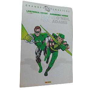 GRANDES CLASSICOS DC 01 - LANTERNA VERDE & ARQUEIRO VERDE  - ED PANINI
