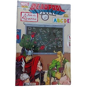 DEADPOOL EXTRA Nº 3 - A ARTE DA GUERRA  -  ED PANINI