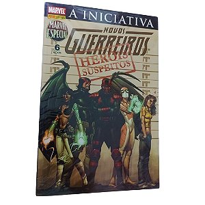MARVEL ESPECIAL 06 - A INICIATIVA NOVOS GUERREIROS -  ED PANINI