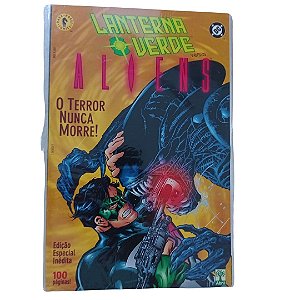 LANTERNA VERDE VERSUS ALIENS - ED ABRIL