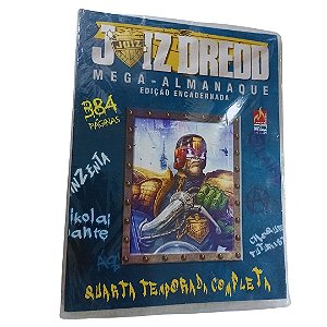 JUIZ DREDD - MEGA ALMANAQUE - ED ENCADERNADFA - ED MYTHOS