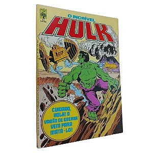 O INCRÍVEL HULK - Nº  11 ( Formatinho ) Editora Abril