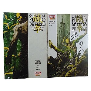O IMORTAL PUNHO DE FERRO - ED PANINI VOL 01 E 02