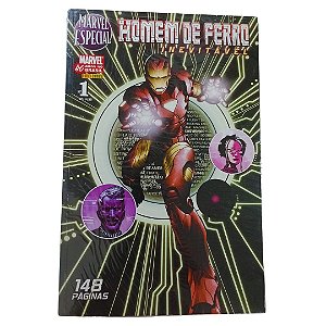 HOMEN DE FERRO INEVITÁVEL - MARVEL ESPECIAL - ED PANINI - 148 Páginas