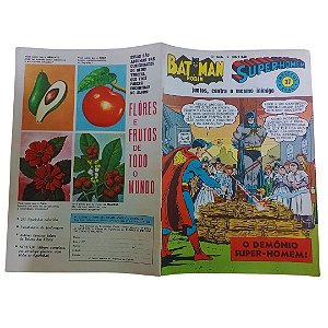 BATMAN & SUPER-HOMEN - INVICTUS Nº 37 - Ebal  ano 1970