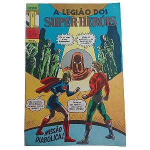 A LEGIÃO DOS SUPER-HEROIS Nº 26 - Ed Ebal  ano 1970