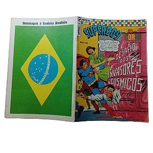 SUPERBOY EM CORES  nº 02 - ED EBAL ano 1969