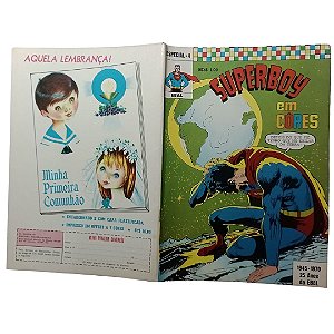 SUPERBOY EM CORES  nº 004 - ED EBAL ano 1970