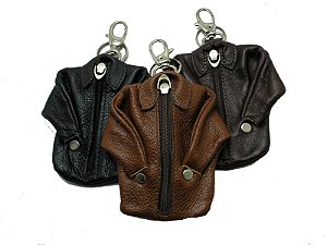 Kit com 3 Porta moedas estilo Jaquetinha