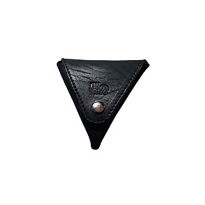 P. Niquel Fv ( Triangulo ) Cor Preto  - Couro Legítimo