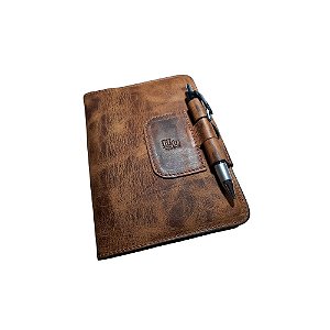 ( Planner ) Bloco de Rascunho Pequeno  Selaria Marrom
