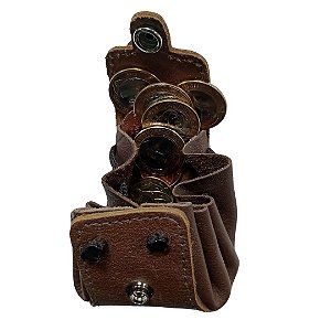 Porta moedas estilo sacolinha em couro . mod.PA112