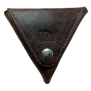 P. Niquel Fv ( Triangulo ) Cor Oil Taupé  - Couro Legítimo