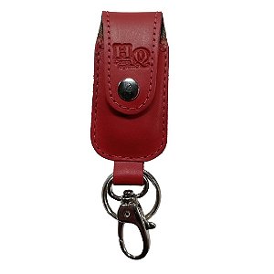 Chaveiro Porta Pen Drive Vermelho