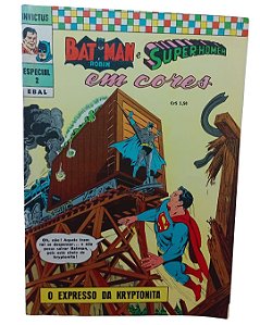 INVICTUS EM CORES Nº 02 -  EBAL  ( Batman e Super-Homen )