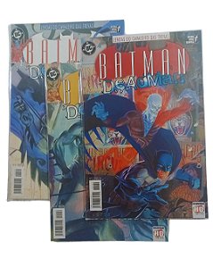 BATMAN LENDAS DO CAVALEIRO DAS TREVAS  Nº 07, 08 E 09 - MINI SÉRIE COMPLETA - DEADMAN