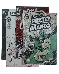 BATMAN PRETO E BRANCO - MINI SÉRIE- ED ABRIL