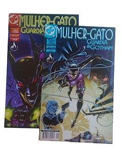 MULHER-GATO - GUARDIÃ DE GOTHAM -  mini série em 2 partes - Ed Mythos