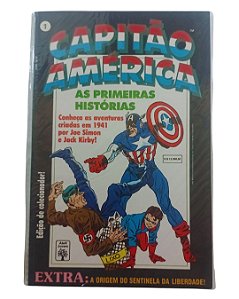 CAPITÃO AMERICA AS PRIMEIRAS HISTORIAS - Ed especial - Ed Abril