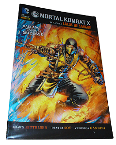 MORTAL KOMBATX  VOL 01 - LAÇOS DE SANGUE - Ed PANINI