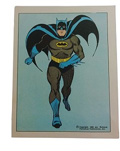 Cartão Postal Ed Ebal - Batman ( antigo ) -  ano 1968