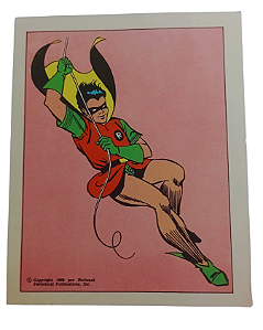 Cartão Postal Ed Ebal -  ROBIN ( antigo ) -  ano 1968
