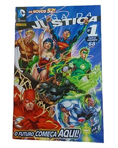LIGA DA JUSTIÇA nº 01 / Os Novos 52 -  Ed Panini