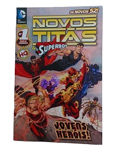 NOVOS TITÃS & SUPERBOY nº 01 - OS NOVOS 52 - Ed Panini