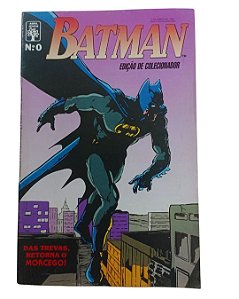 BATMAN Nº 0 - EDIÇÃO DE COLECIONADOR - Editora Abril