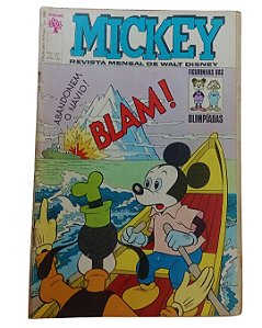 MICKEY Nº 191 - EDITORA ABRIL - COM FIGURINHAS