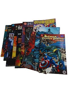 EDIÇÕES ESPECIAIS BATMAN CROSSOVER - 12 EDIÇÕES