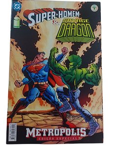 SUPER-HOMEN VS DRAGON - Ed Abril