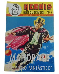 HEROIS INESQUECÍVEIS Nº 2 - MANDRAKE - EDIÇÃO PORTUGUESA