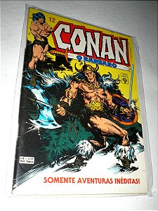 CONAN O BARBARO Nº 12 - Formatinho colorido - ED ABRIL