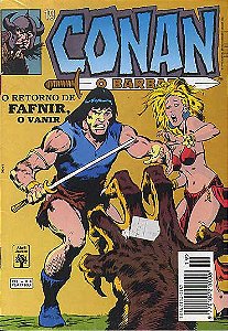 CONAN O BARBARO Nº 19 - Formatinho colorido - ED ABRIL