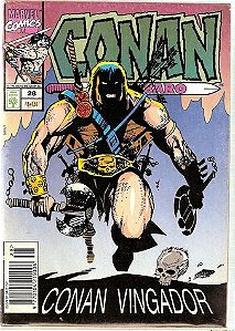 CONAN O BARBARO Nº 28 - Formatinho colorido - ED ABRIL