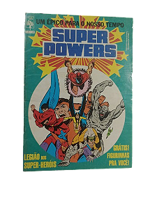 SUPER POWERS Nº 01 - EDITORA ABRIL / ANO 1986