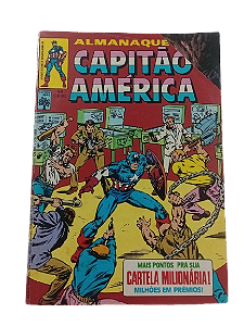 ALMANAQUE DO CAPITÃO AMERICA nº 54 - Editora Abril