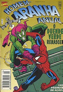 HOMEN-ARANHA ANUAL 5 - O DUENDE VERDE RENASCE - Editora Abril