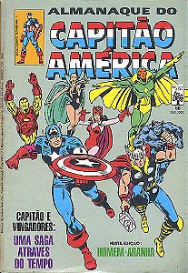 ALMANAQUE DO CAPITÃO AMERICA nº 80 - Editora Abril