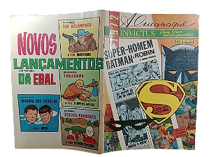 ALMANAQUE INVICTUS 1972 - SUPER-HOMEN , BATMAN E ROBIN - ED EBAL