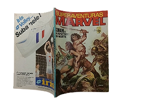 SUPERAVENTURAS MARVEL Nº 08 - CONAN E OS ESPECTROS DA MORTE - ed Abril