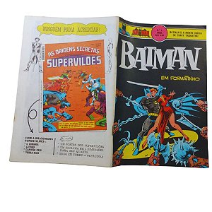 BATMAN nº 07 ( FORMATINHO COLORIDO ) - EBAL ano 1976